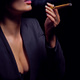 Cigar Girl by Senten-Images