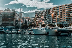 Monte Carlo harbour by Senten-Images