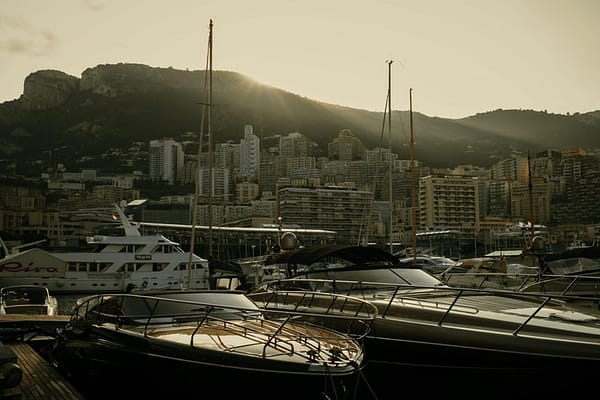 Monaco Harbour by Senten-Images